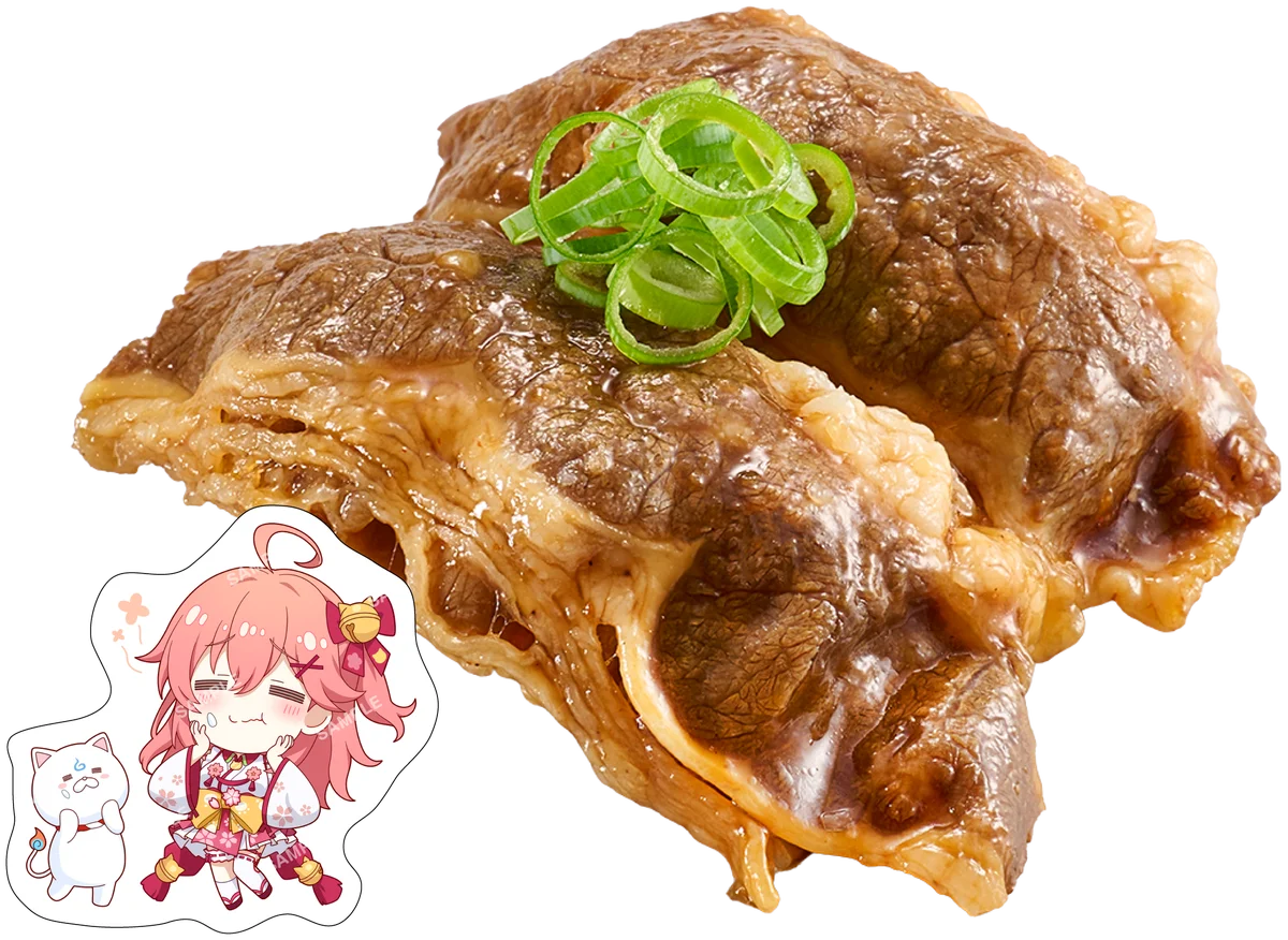 スシロー×『さくらみこ』！ホロライブのVTuber『さくらみこ』とスシローが初コラボ！＜11月19日（水）より全国のスシローにてコラボ開始＞ 画像 2