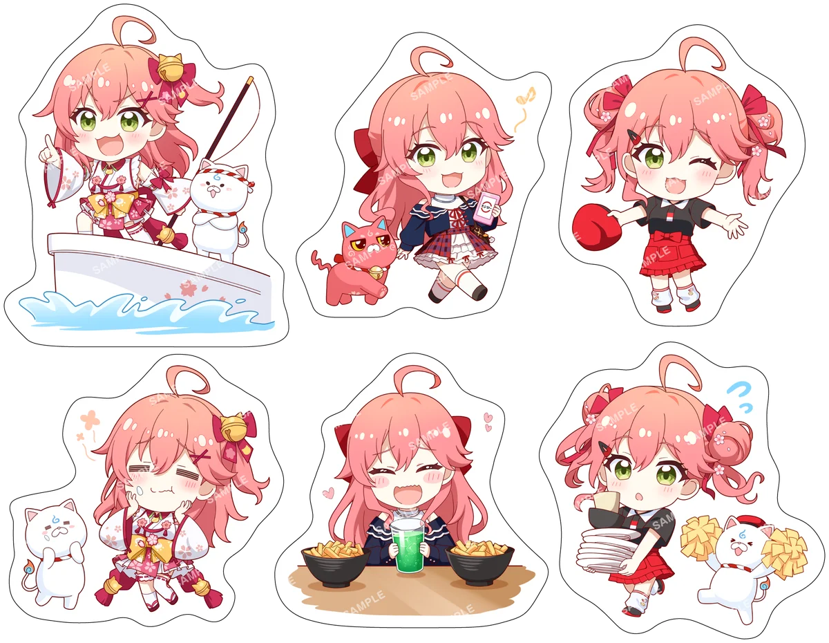 スシロー×『さくらみこ』！ホロライブのVTuber『さくらみこ』とスシローが初コラボ！＜11月19日（水）より全国のスシローにてコラボ開始＞ 画像 6