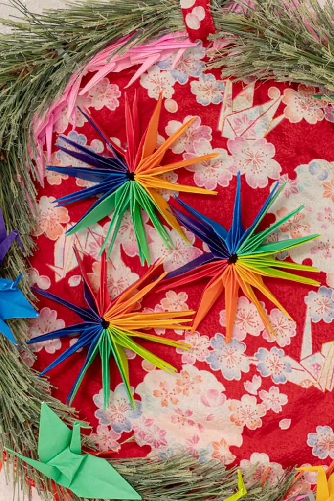 TCB東京中央美容外科、長崎市で開催される「平和の折り鶴クリスマスリース作りコンテスト」に作品13点を出品 画像 10