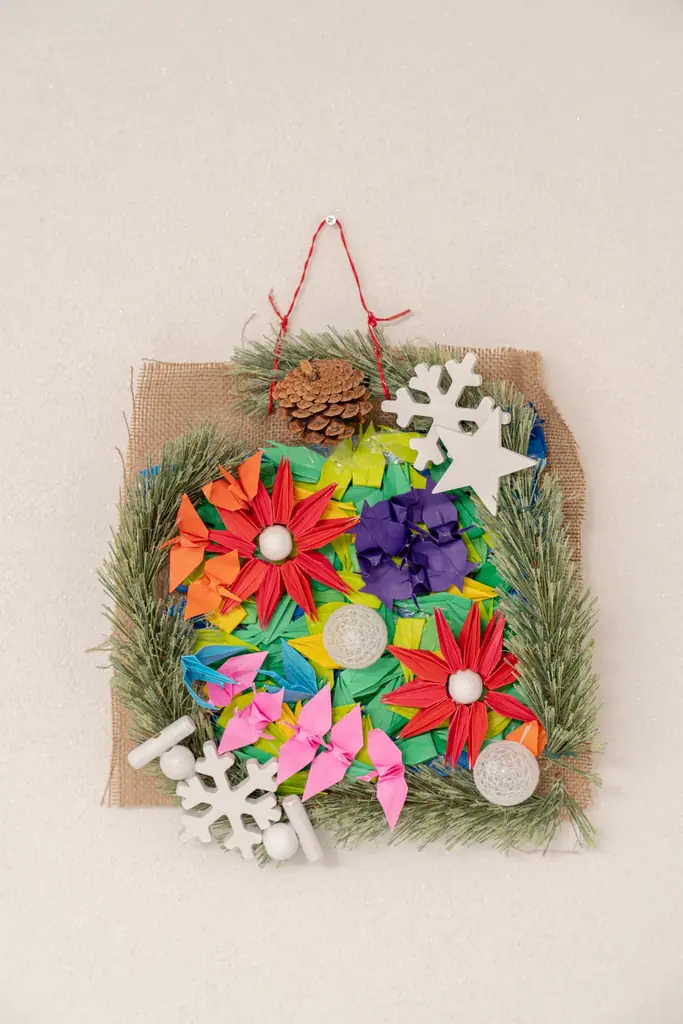 TCB東京中央美容外科、長崎市で開催される「平和の折り鶴クリスマスリース作りコンテスト」に作品13点を出品 画像 15