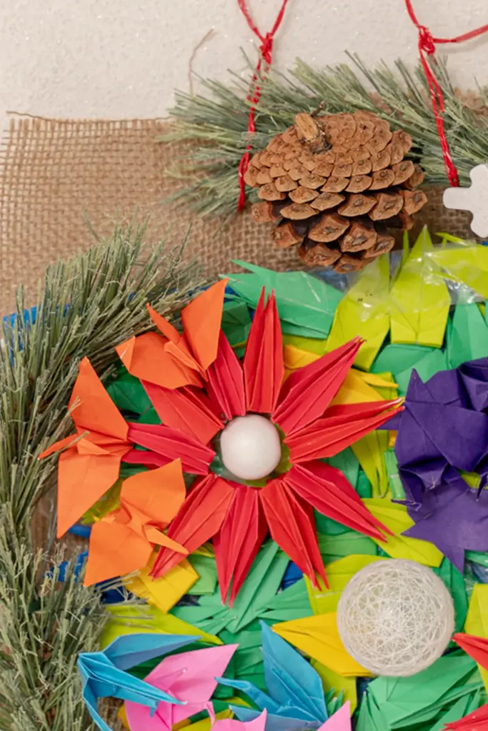 TCB東京中央美容外科、長崎市で開催される「平和の折り鶴クリスマスリース作りコンテスト」に作品13点を出品 画像 16