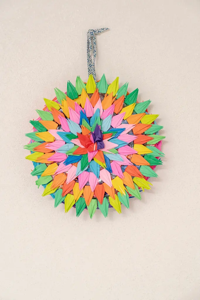 TCB東京中央美容外科、長崎市で開催される「平和の折り鶴クリスマスリース作りコンテスト」に作品13点を出品 画像 7