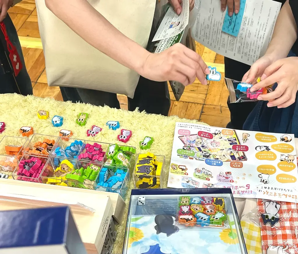 『にゃん生すごろく』が世界最大級ボードゲーム見本市「SPIEL ESSEN ’25」で大盛況！11/22,23開催のゲムマ2025秋で数量限定販売！ 画像 5