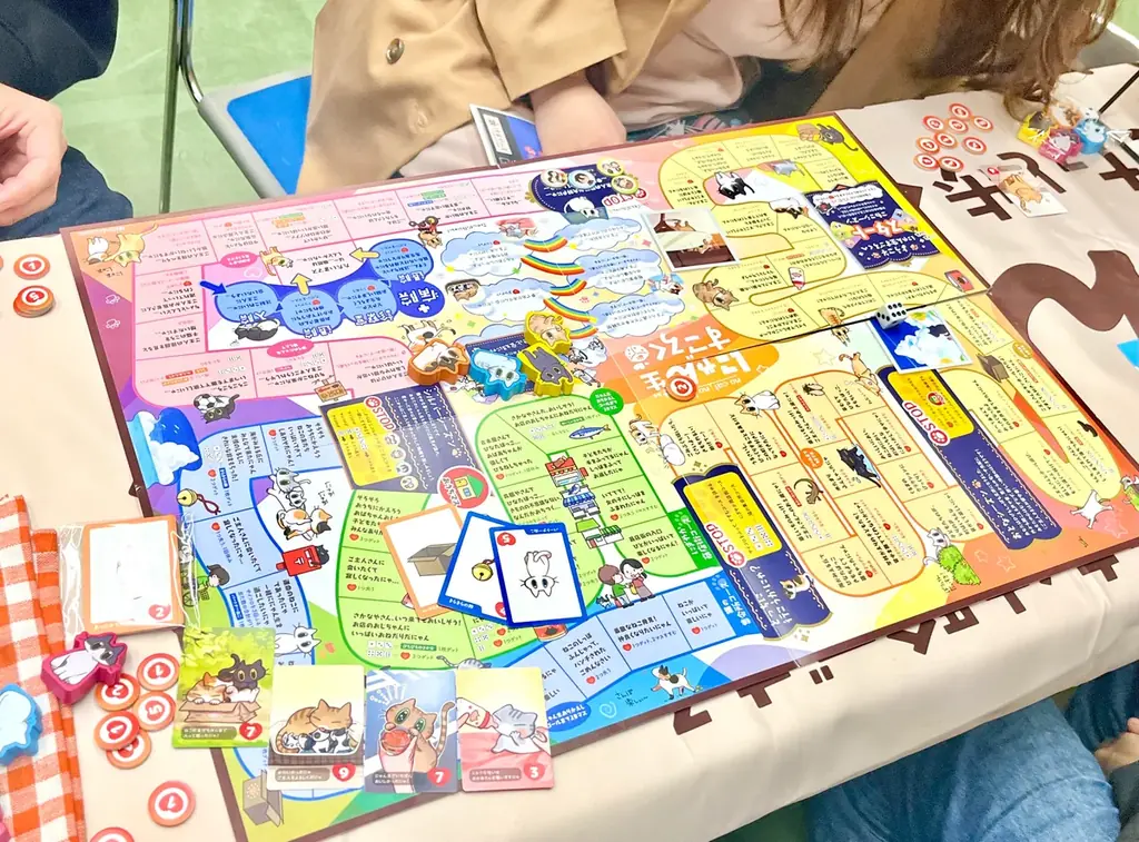 『にゃん生すごろく』が世界最大級ボードゲーム見本市「SPIEL ESSEN ’25」で大盛況！11/22,23開催のゲムマ2025秋で数量限定販売！ 画像 6