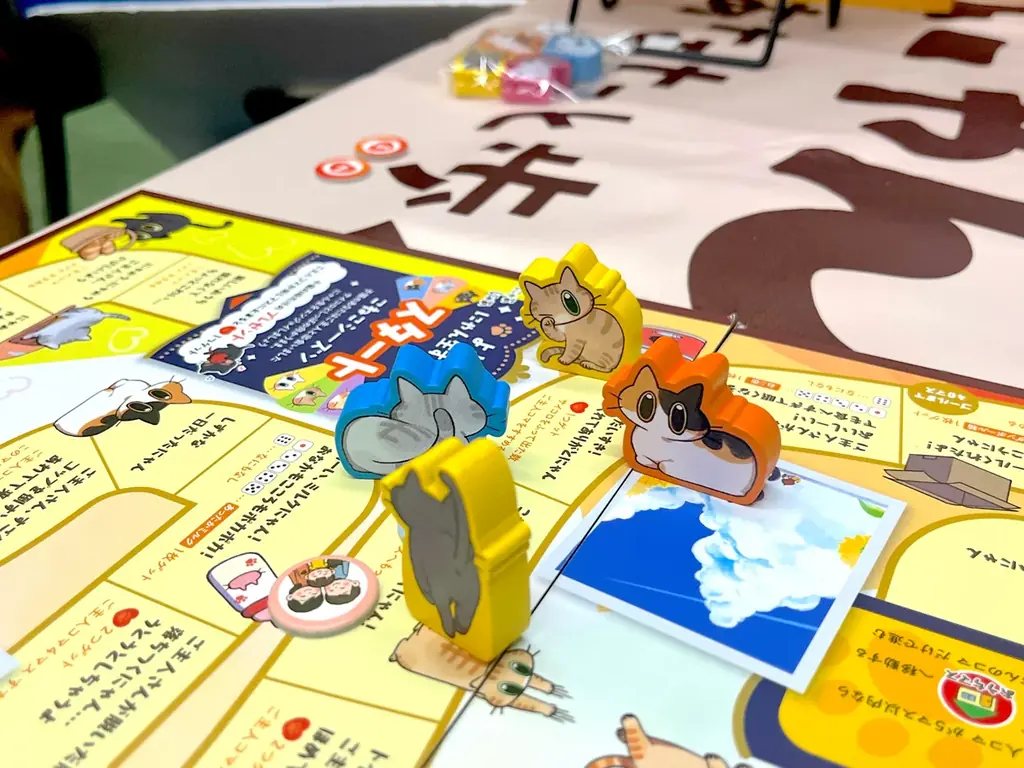 『にゃん生すごろく』が世界最大級ボードゲーム見本市「SPIEL ESSEN ’25」で大盛況！11/22,23開催のゲムマ2025秋で数量限定販売！ 画像 7