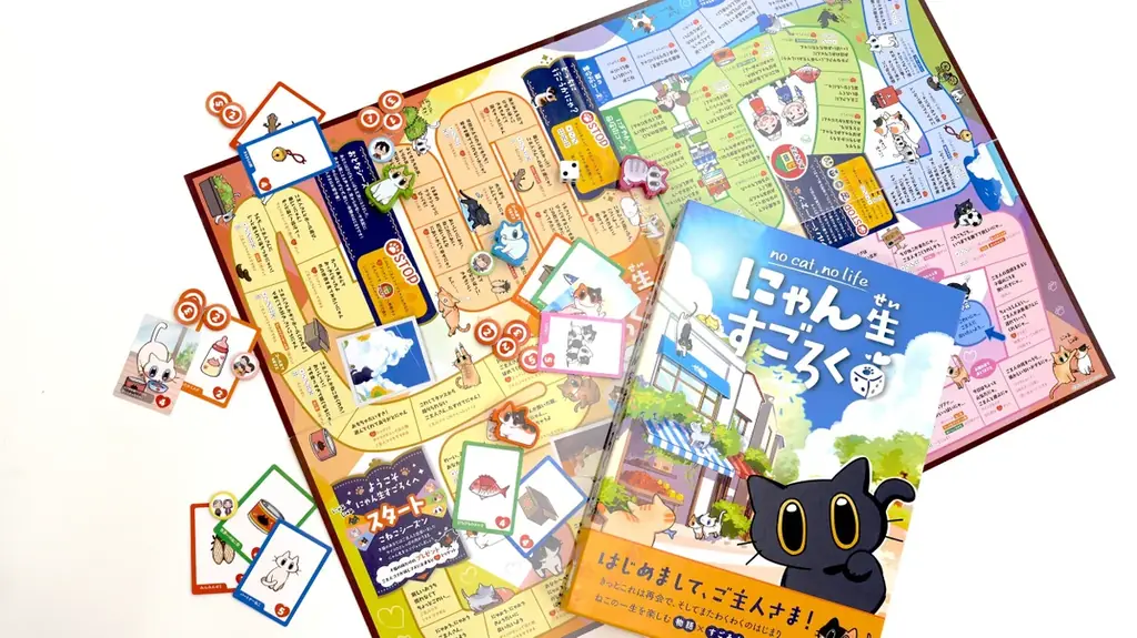 『にゃん生すごろく』が世界最大級ボードゲーム見本市「SPIEL ESSEN ’25」で大盛況！11/22,23開催のゲムマ2025秋で数量限定販売！ 画像 8