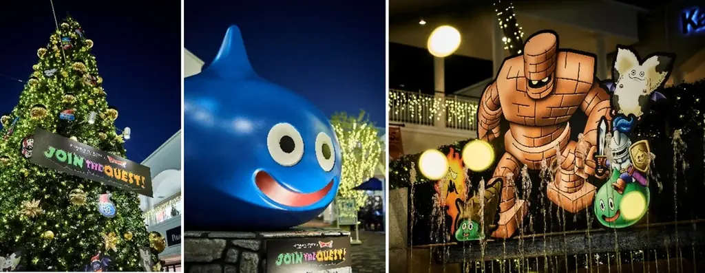 Xmasはサンタと出会えるりんくうアウトレット 「Wonderful Christmas」開催！「ドラゴンクエスト」コラボイルミネーションも必見 画像 2