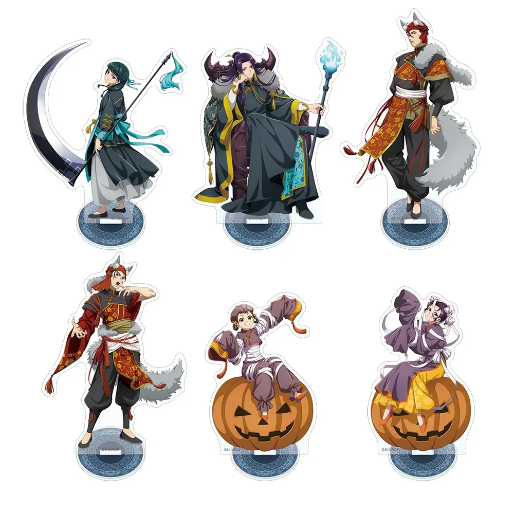 TVアニメ『薬屋のひとりごと』の猫猫や壬氏たち6人が仮装した描き下ろしイラストの新商品が、アニメイトで11月15日発売！　さらに、同日より特典「ビジュアルカード」がもらえるフェアも開催!! 画像 2