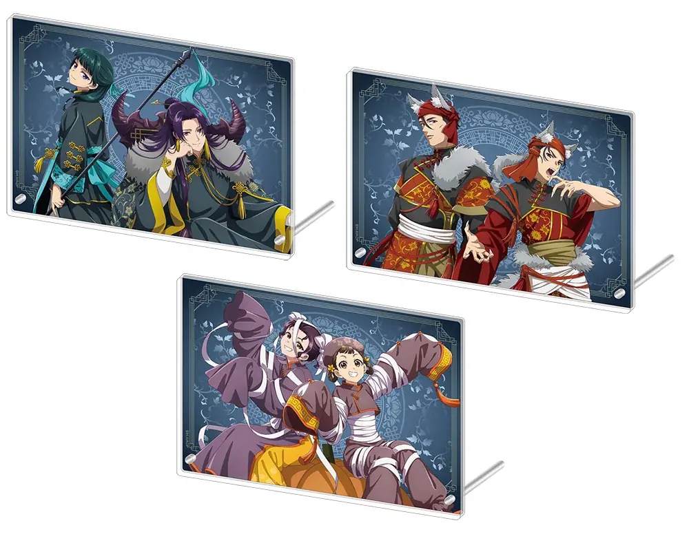 TVアニメ『薬屋のひとりごと』の猫猫や壬氏たち6人が仮装した描き下ろしイラストの新商品が、アニメイトで11月15日発売！　さらに、同日より特典「ビジュアルカード」がもらえるフェアも開催!! 画像 4