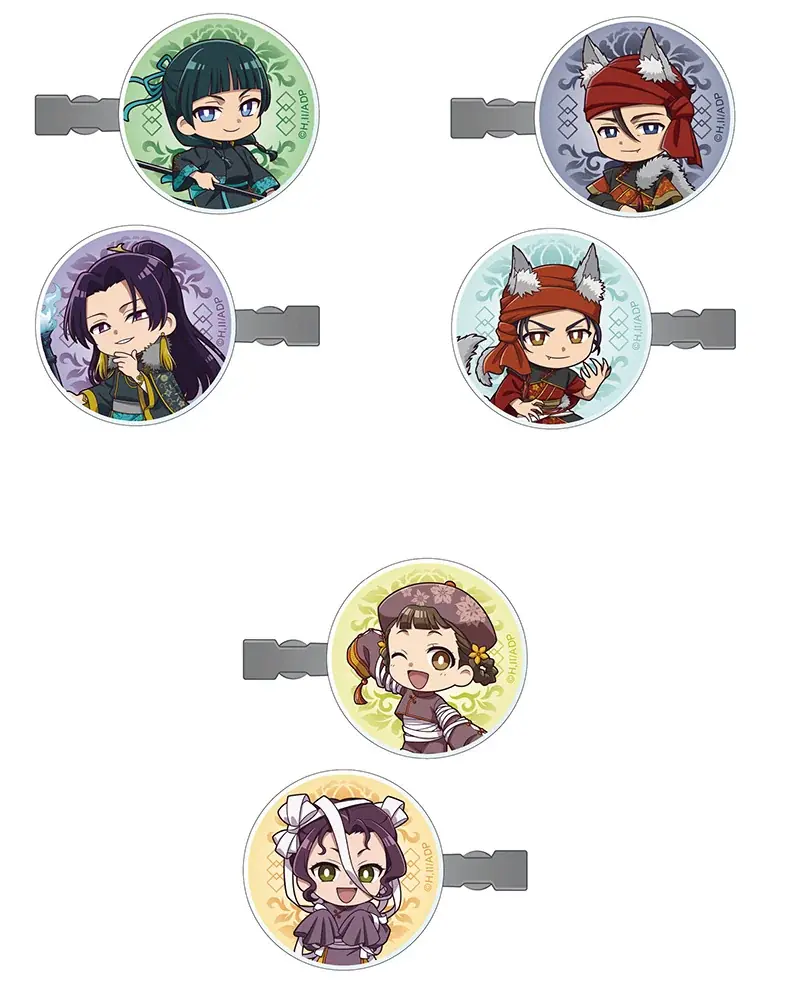 TVアニメ『薬屋のひとりごと』の猫猫や壬氏たち6人が仮装した描き下ろしイラストの新商品が、アニメイトで11月15日発売！　さらに、同日より特典「ビジュアルカード」がもらえるフェアも開催!! 画像 6