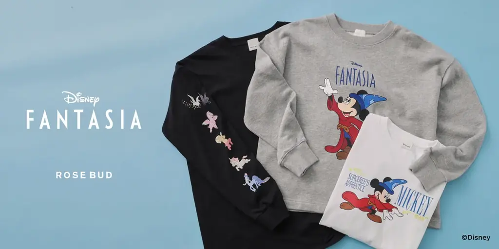 11月14日発売｜ROSE BUDが『ファンタジア』の服＆小物を展開