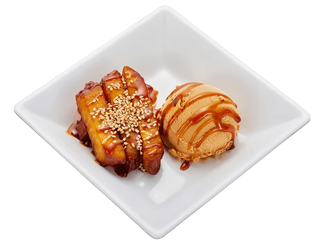 かっぱ寿司の「ごちCAFE」に新定番スイーツ誕生！ご注文をいただいてから一つ一つ店内で丁寧に香ばしく直火で炙る『焦がしカラメルのアイスカタラーナ』を販売開始！ 画像 4