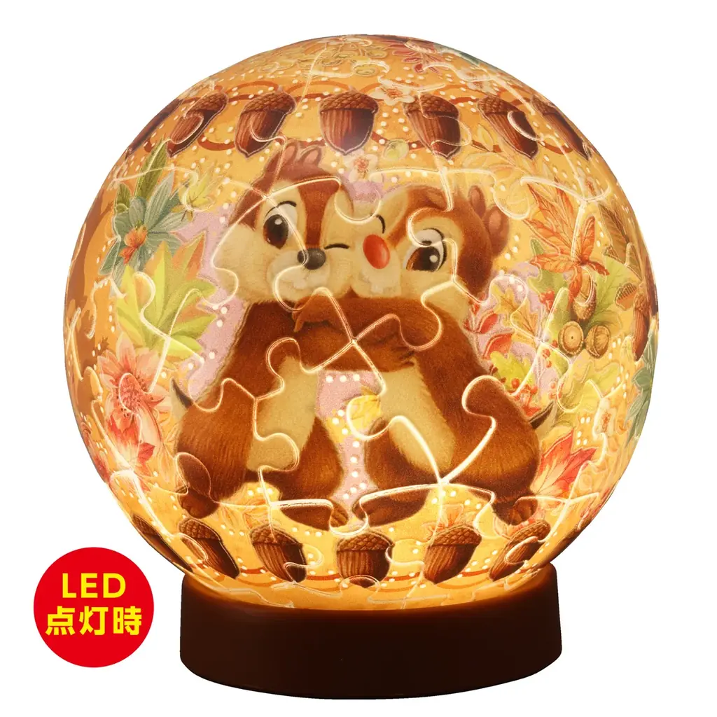 光る球体パズル「ルミオーブ」にディズニー6種が登場！「トゥインクルマジック」シリーズが2025年11月下旬に株式会社やのまんから発売されます 画像 15