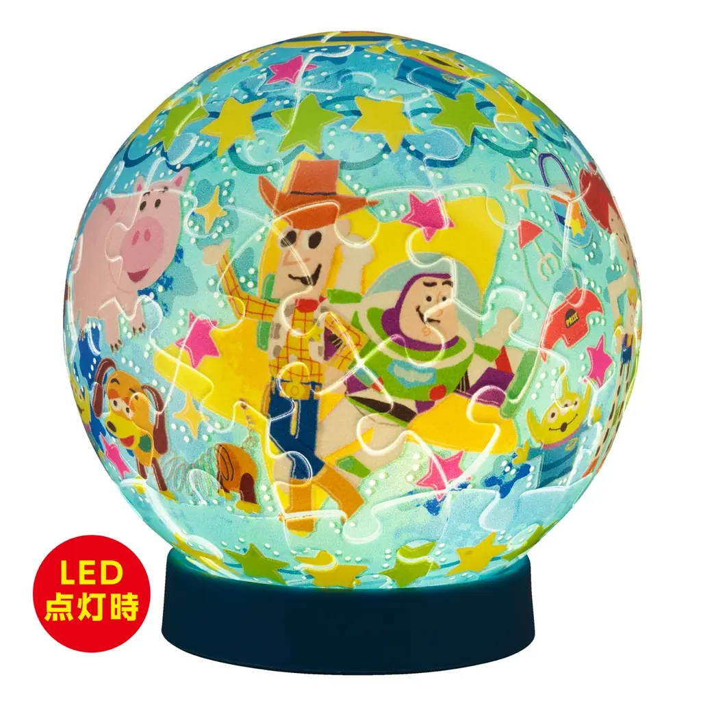光る球体パズル「ルミオーブ」にディズニー6種が登場！「トゥインクルマジック」シリーズが2025年11月下旬に株式会社やのまんから発売されます 画像 9
