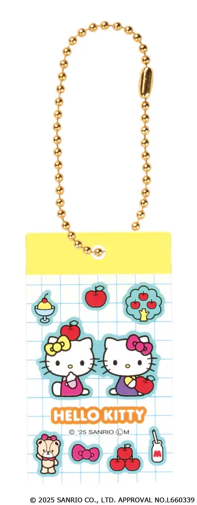 ハローキティの「シール風アクリルキーチェーン」がカプセルトイに登場！ 画像 4