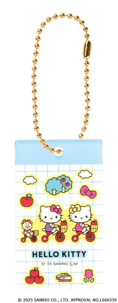 ハローキティの「シール風アクリルキーチェーン」がカプセルトイに登場！ 画像 6
