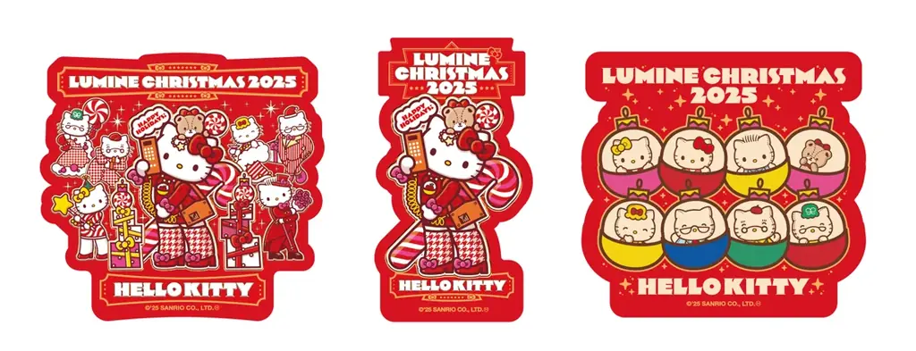 サンリオの人気キャラクター「ハローキティ」とファミリー＆フレンズが彩る2025年のクリスマス！ルミネ × ハローキティ クリスマスイベントをルミネ各館で開催！ 画像 8