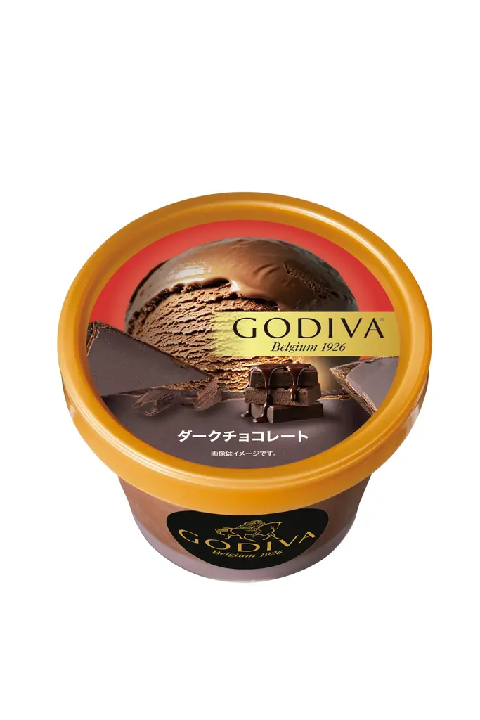 ゴディバ特製のパリッとしたチョコレートを贅沢にコーティング！　ゴディバ カップアイス「ダーク チョコレート」、「ダブルベリー チーズケーキ」登場 画像 3