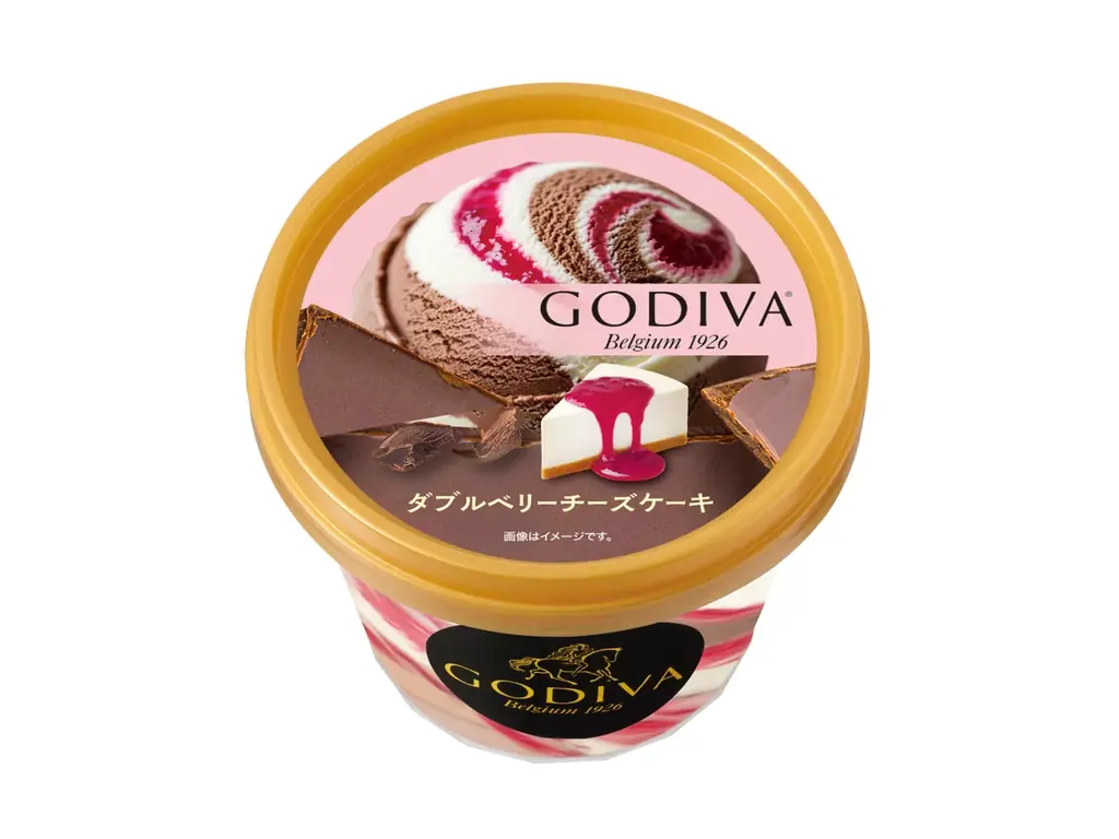 ゴディバ特製のパリッとしたチョコレートを贅沢にコーティング！　ゴディバ カップアイス「ダーク チョコレート」、「ダブルベリー チーズケーキ」登場 画像 5