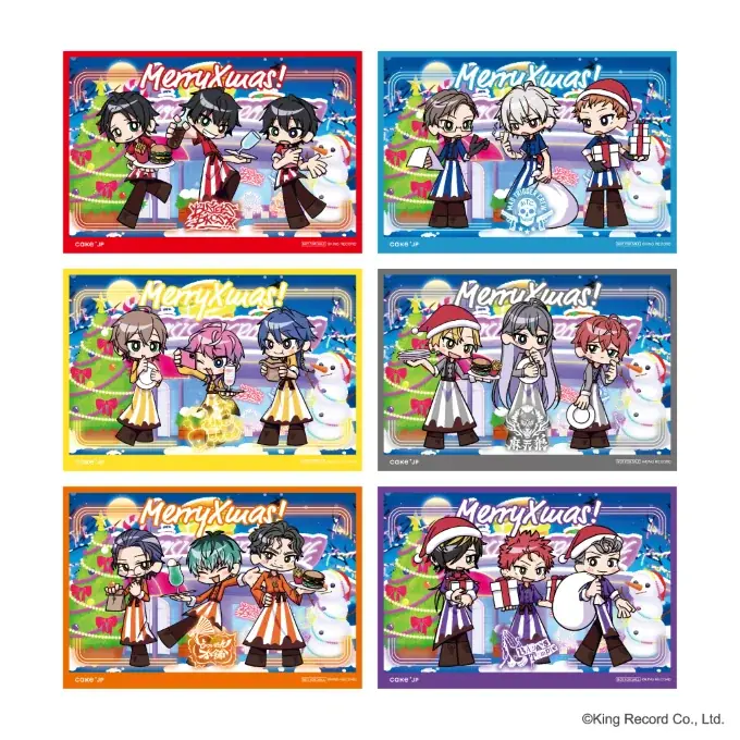 Cake.jp×『ヒプノシスマイク -Division Rap Battle-』コラボ クリスマスオリジナルケーキ缶などを11月13日より発売開始 画像 6