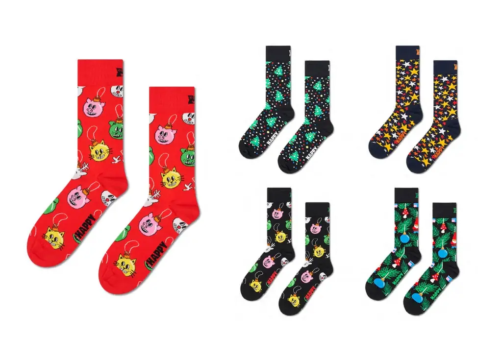 【Happy Socks】贈っても、貰っても嬉しい！ホリデーギフトにぴったりなソックスやオーナメントとしても使えるギフトボックスが11月14日（金）から順次登場！ 画像 4