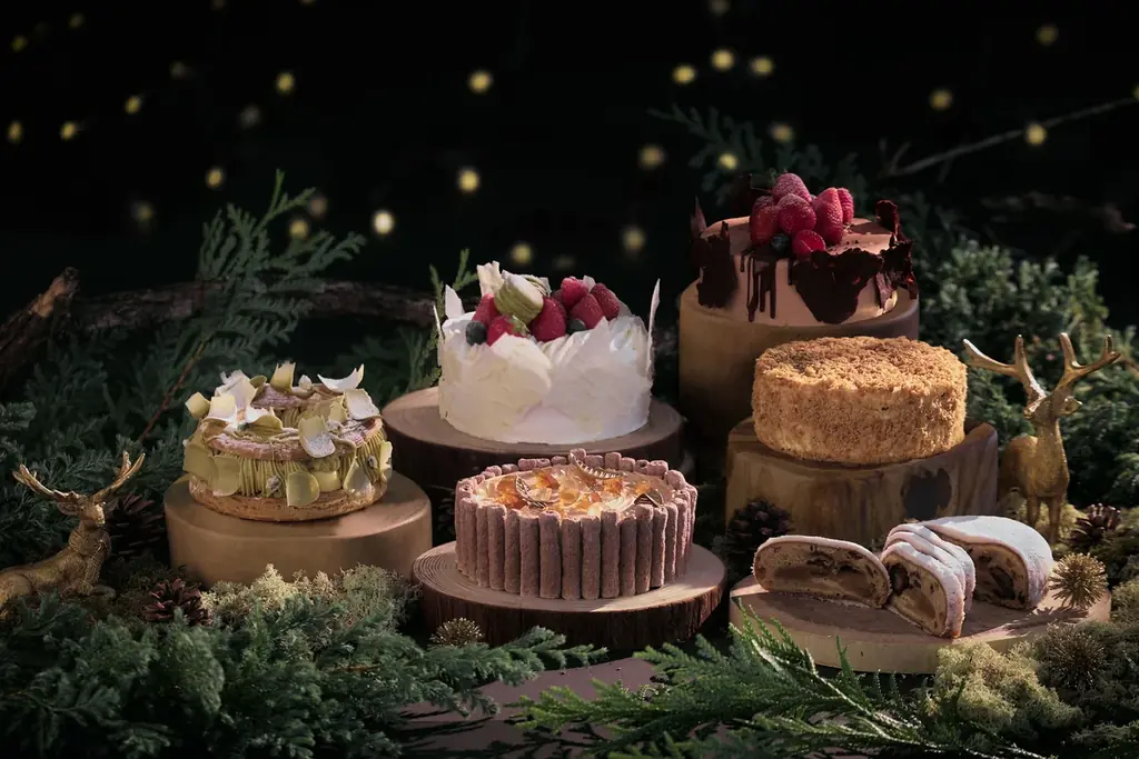 ソンブルイユTOKYOの『琥珀の森』全6種クリスマスケーキ予約開始