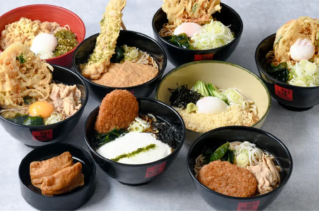 11月16日開始 箱根そばの駅長推しアレンジ7品