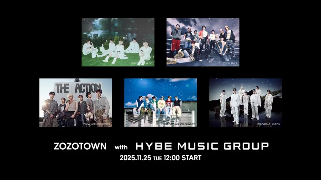 ZOZOTOWN×HYBEコラボ