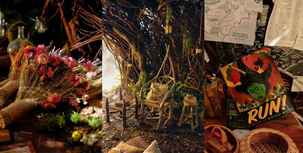 Airbnbで『ウィキッド 永遠の約束』の魔法の世界をエルファバの隠れ家で体験しよう 画像 3