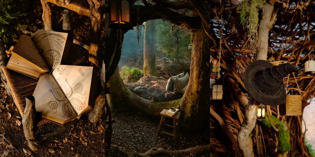 Airbnbで『ウィキッド 永遠の約束』の魔法の世界をエルファバの隠れ家で体験しよう 画像 4