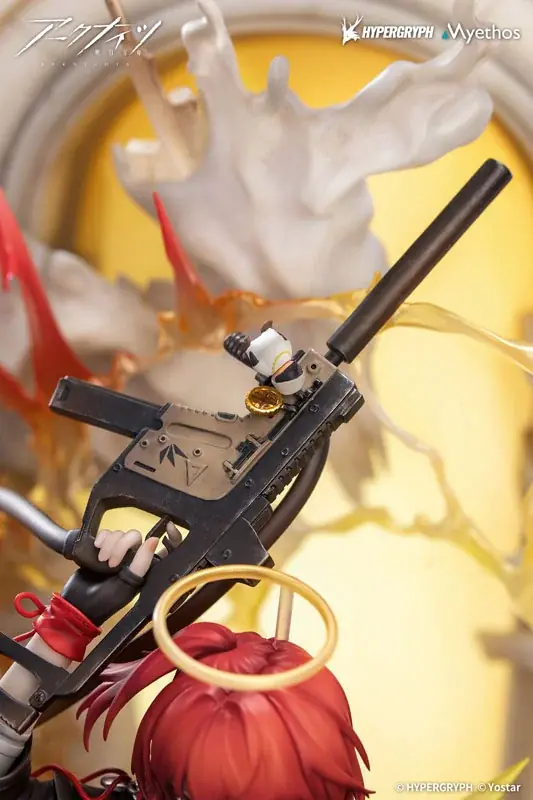 大人気スマホゲーム『アークナイツ』より、「新約エクシア 昇進段階2VER.」フィギュアが登場。あみあみにて予約受付中。 画像 8