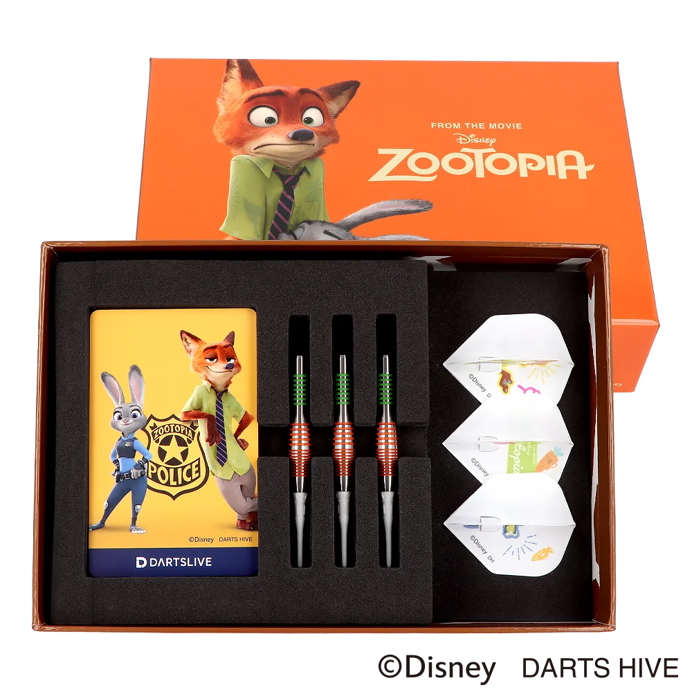 「Disney Zootopia ダーツセット」発売決定！ 画像 2