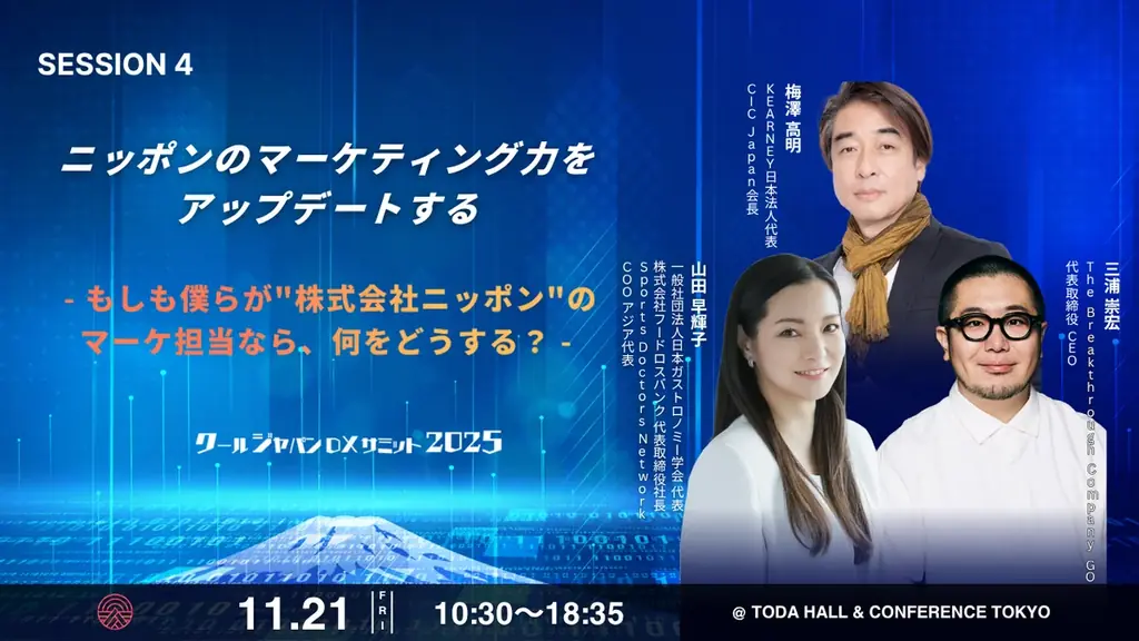 ニッポンのマーケ力アップ