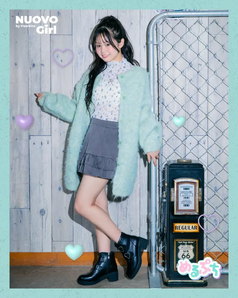 ABC-MARTで揃えるデートコーデ♡めるぷち選抜生のひなた＆ひよりが冬コーデをナビ！彼氏持ちメンバー＜りのん＞のデートコーデもプロデュース✨ 画像 3