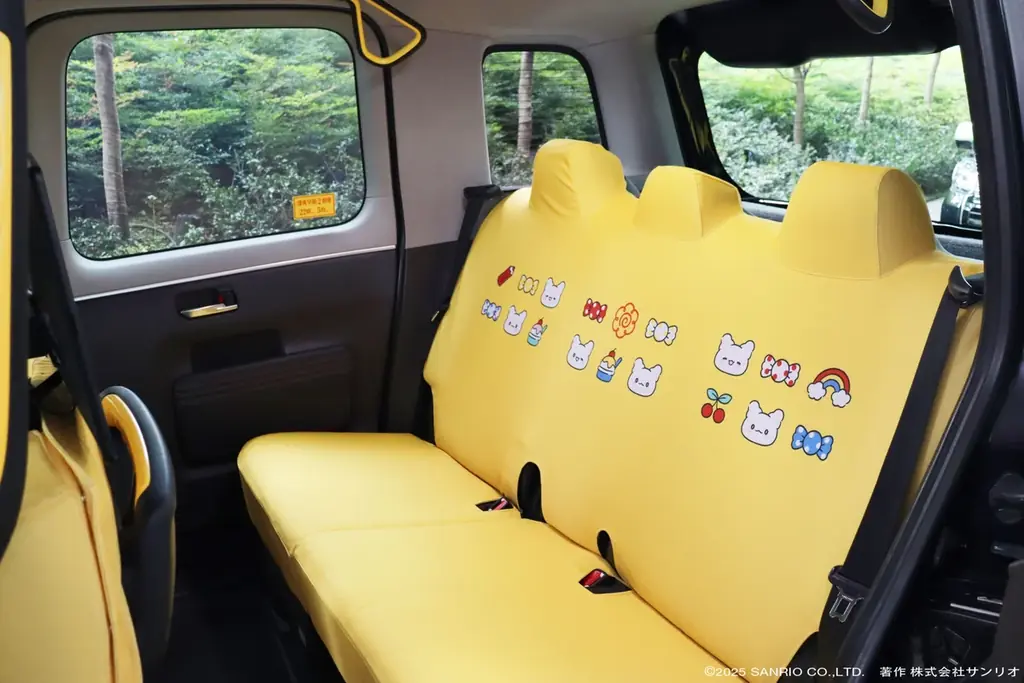 【勤労感謝の日】働くビジネスパーソンに“ハナマル”を。サンリオキャラクター×タクシー特別コラボ「はなまるおばけタクシー」が期間限定で登場 画像 5
