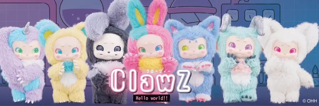 【予約開始】キャラクターデザイナー・おくむら みゆきの手がける新キャラクター『ClawZ（クロージィー）』の予約販売を開始！ 画像 2