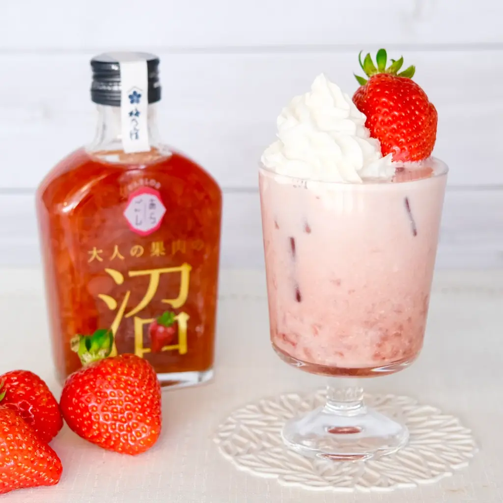 【梅乃宿酒造】華やかデザインに胸キュン！『PARLORあらごし 大人の果肉の沼「いちご」(クリスマス限定ラベル)』を11月14日より数量・期間限定で販売開始 画像 6