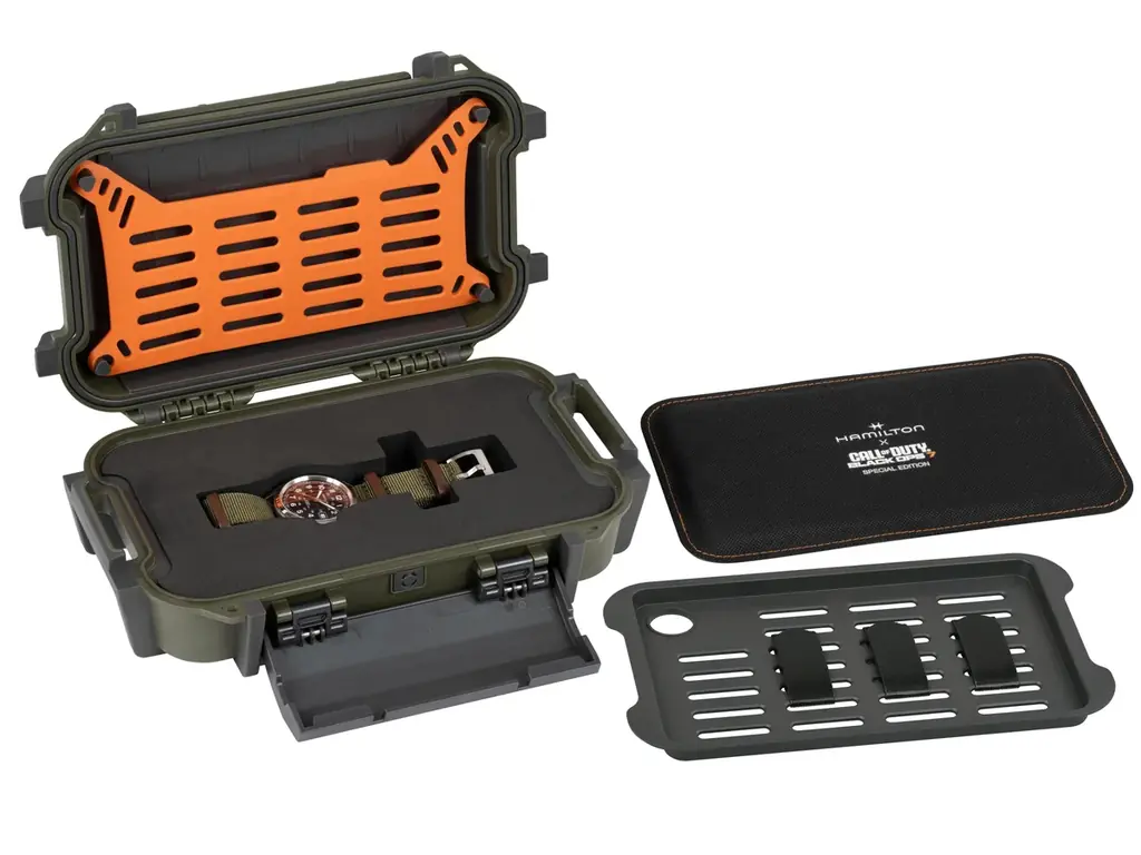 ハミルトン × 『CALL OF DUTY®』　リアルとバーチャルをつなぐ限定モデル「カーキ フィールド オート」登場 画像 10