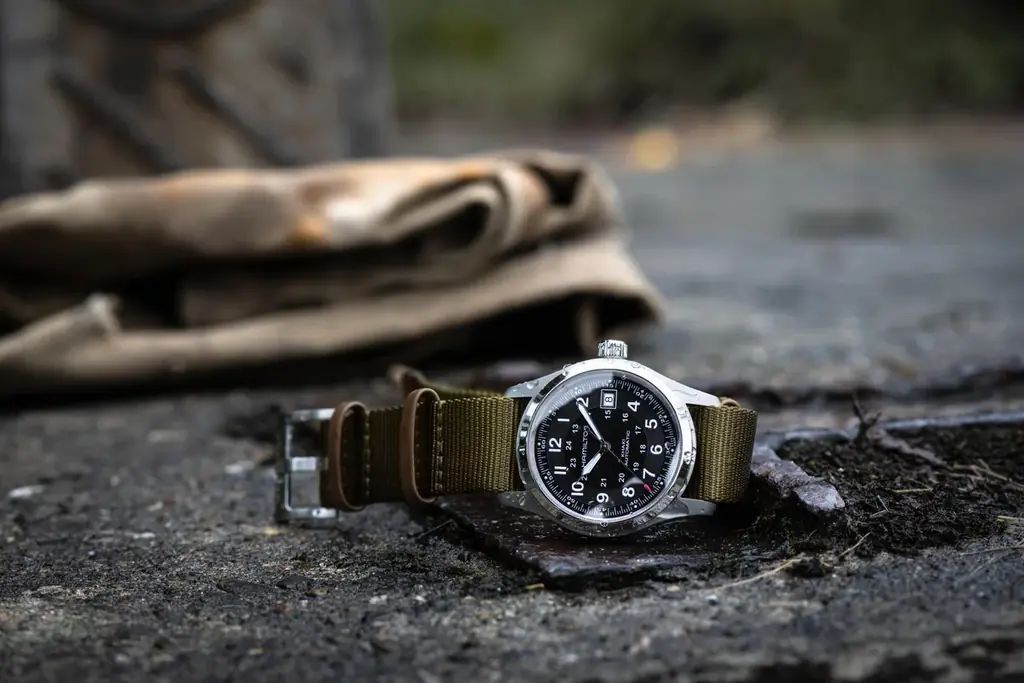 ハミルトン × 『CALL OF DUTY®』　リアルとバーチャルをつなぐ限定モデル「カーキ フィールド オート」登場 画像 6