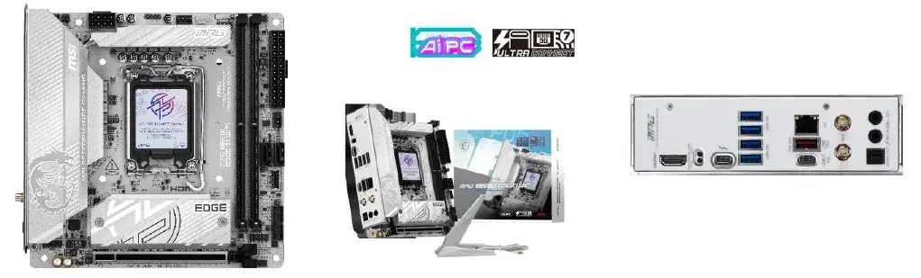 11/21発売｜MSI、Core Ultra対応Mini-ITX3機種