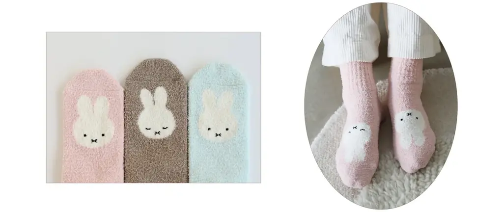 毎年好評の「ミッフィー」×「靴下屋」コラボ企画第４弾、2025年11月21日（金）に「靴下屋」対象店舗で、翌22日（土）にはオンラインストアでそれぞれ発売 画像 6