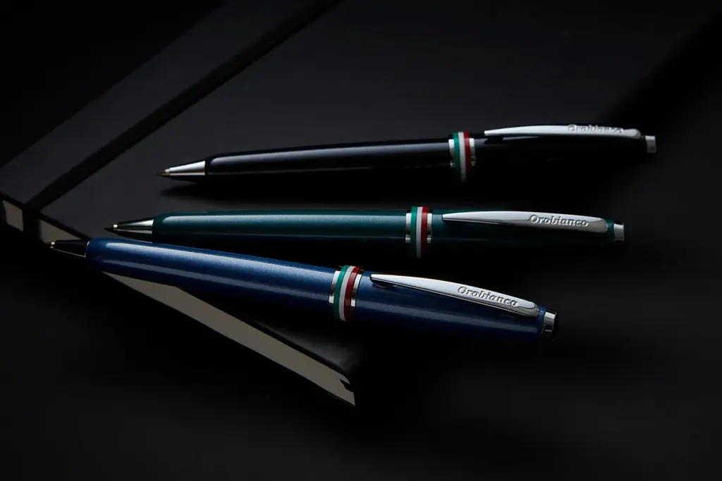 【新発売】イタリアのファクトリーブランド「Orobianco（オロビアンコ）」よりエレガントな新作ボールペン「Aura（アウラ）」発売 画像 1