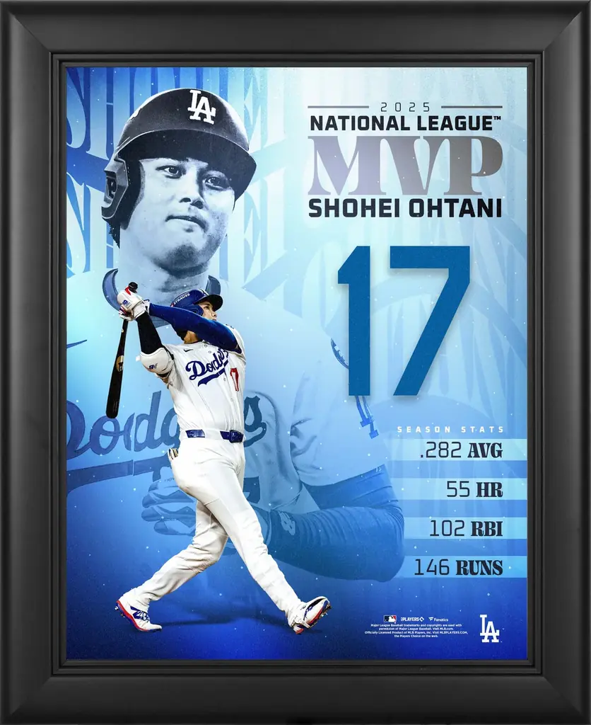 大谷翔平選手『ナショナル・リーグMVP受賞記念グッズ』が登場 画像 11