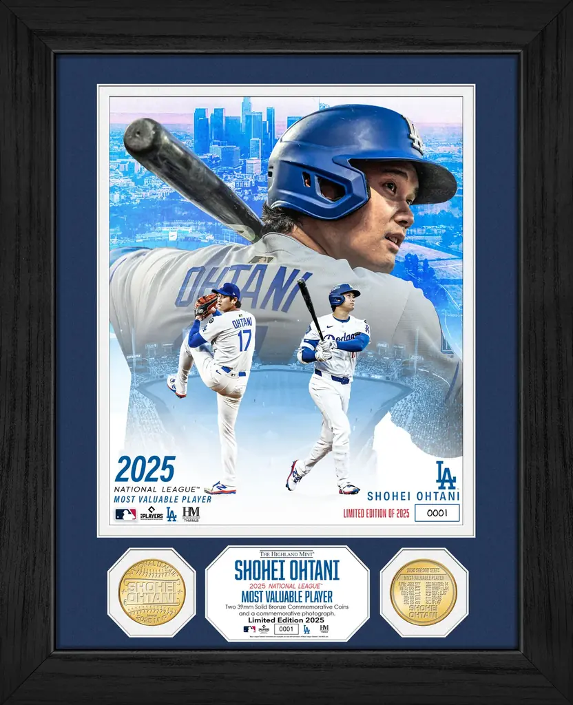 大谷翔平選手『ナショナル・リーグMVP受賞記念グッズ』が登場 画像 7