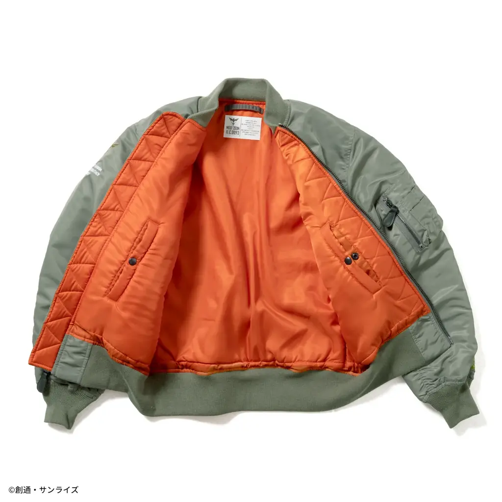 STRICT-G.ARMSシリーズより2025FW第2弾となる『機動戦士ガンダム』『機動戦士ガンダム 逆襲のシャア』の本格ミリタリーアウターの新作が登場！ 画像 21