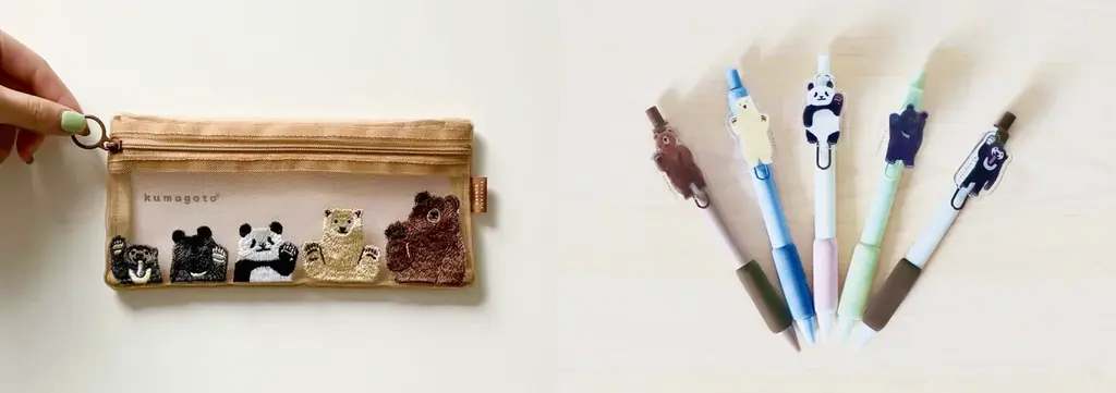 【クマ全部、好き】大人気イラストレーター「すなやますなこ」さんとのコラボシリーズ『kumagoto（くまごと）』が新登場！5種類のクマに癒される雑貨シリーズが11月下旬発売予定。 画像 5
