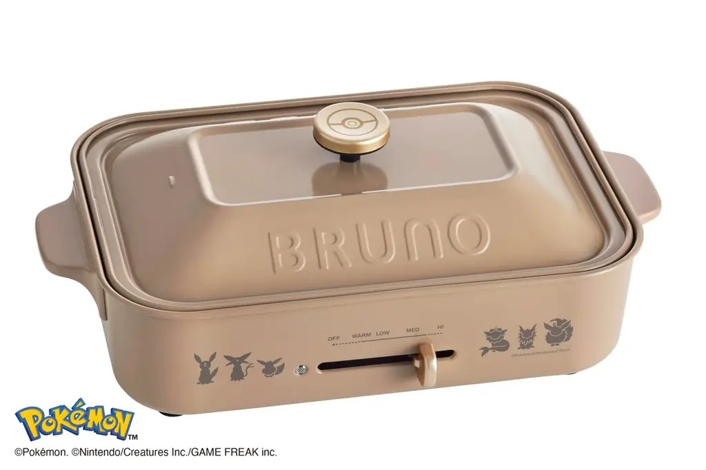 BRUNOからポケモンキッチンアイテム第3弾、イーブイフレンズデザイン登場！カフェモチーフのアイテム4種が2025年11月21日（金）発売 画像 3