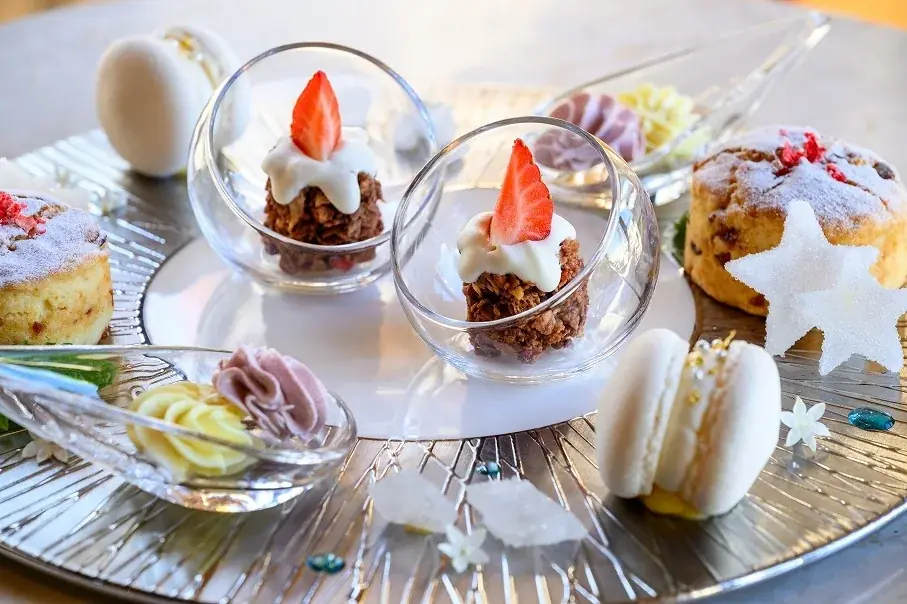 【ホテル日航アリビラ】冬限定イベント期間「las luces」をテーマにしたアフタヌーンティーを12月1日より販売 画像 3