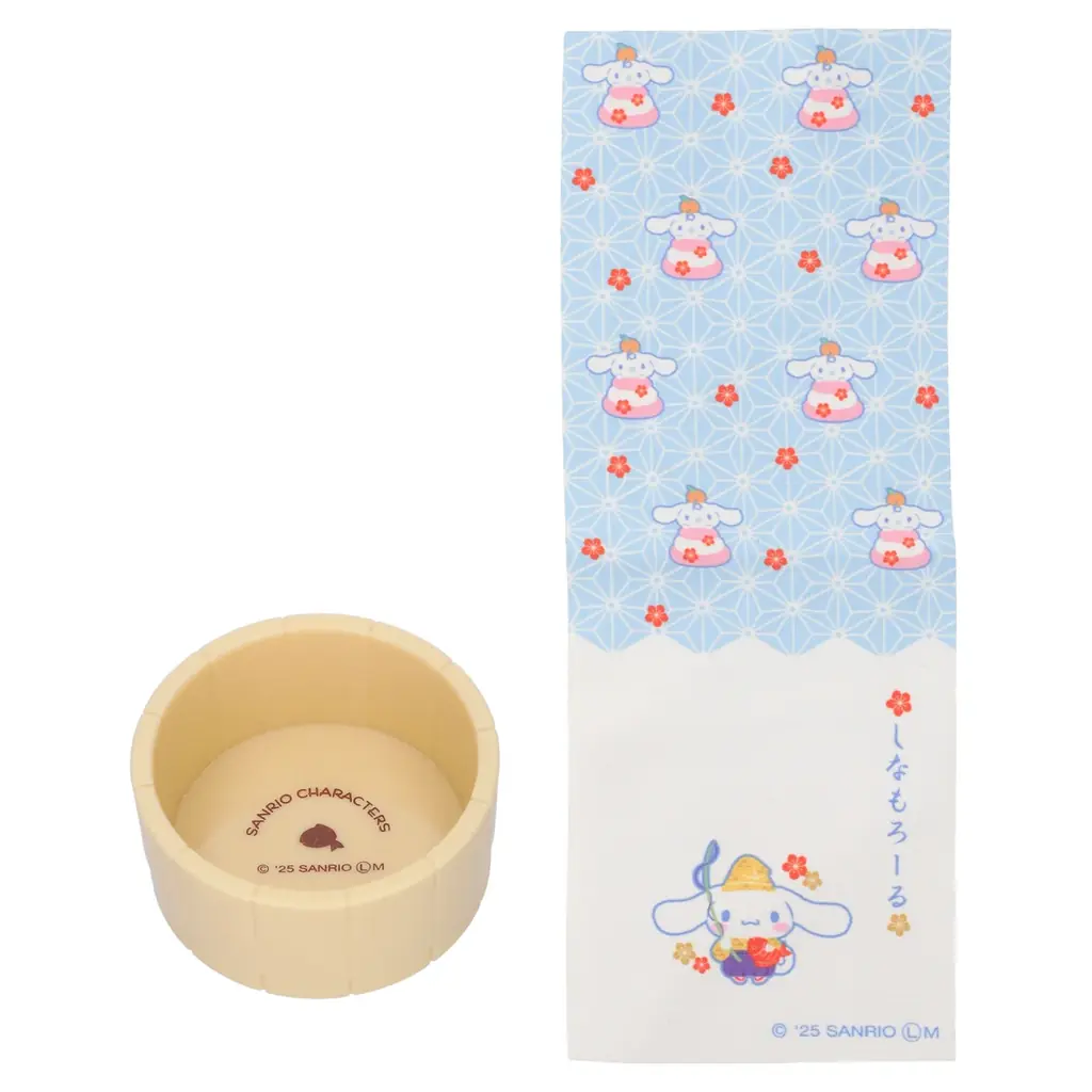 サンリオキャラクターズデザインのミニチュア手ぬぐい＆湯おけセットが2025年11月中旬より、全国のカプセルトイ自販機にて順次発売！ 画像 3