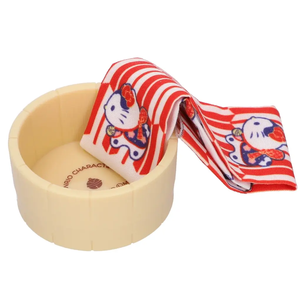 サンリオキャラクターズデザインのミニチュア手ぬぐい＆湯おけセットが2025年11月中旬より、全国のカプセルトイ自販機にて順次発売！ 画像 8